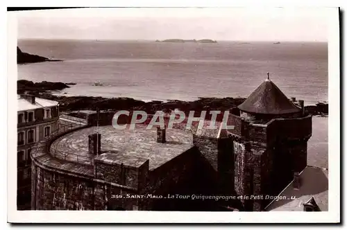 Ansichtskarte AK Saint Malo La Tour Quisengronde et le Petit Donjon