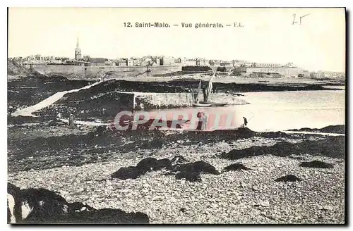 Cartes postales Saint Malo Vue generale