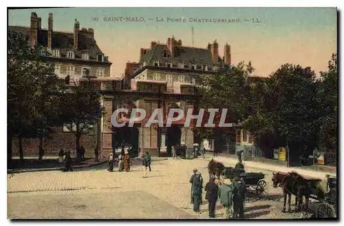 Cartes postales Saint Malo La Forte Chateaubriand