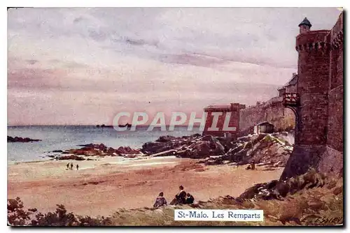 Cartes postales Saint Malo Les Remparts