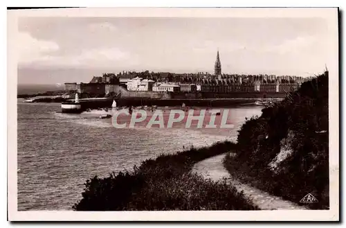 Ansichtskarte AK Saint Servan St Malo vu de la Corniche d'Aleth