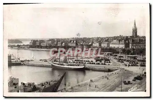 Ansichtskarte AK St Malo les Bassins et la ville