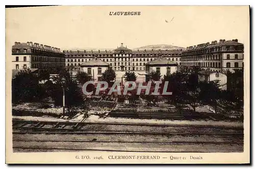 Cartes postales L'Auvergne Clermont Ferrand Quartier Desaix