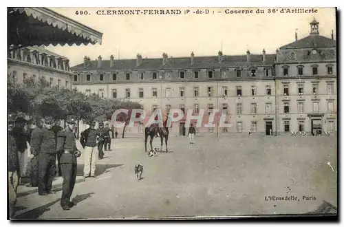 Ansichtskarte AK Clermont Ferrand P de D Caserne du 36 d'Artillerie Militaria