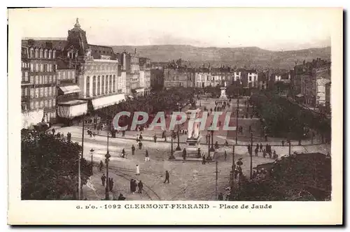 Cartes postales Clermont Ferrand Place de Jaude