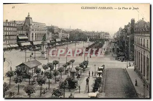 Cartes postales Clermont Ferrand la place de Jaude