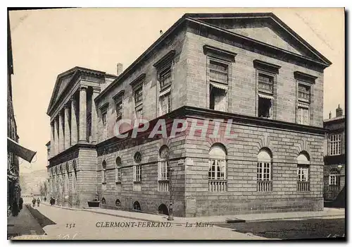 Cartes postales Clermont Ferrand la Mairie