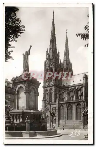 Ansichtskarte AK Clermont Ferrand le monument Urbain II et la cathedrale