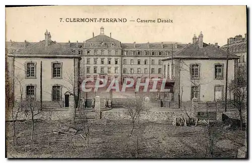 Cartes postales Clermont Ferrand Caserne Desaix Militaria