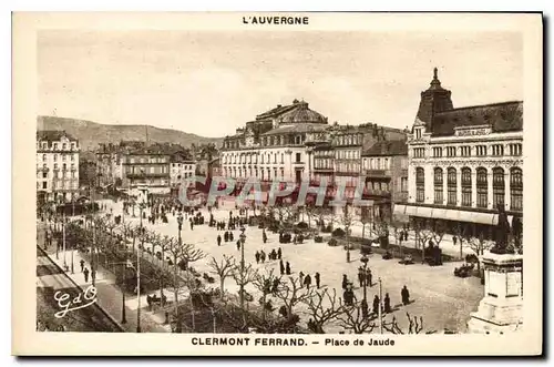 Cartes postales L'Auvergne Clermont Ferrand place de Jaude