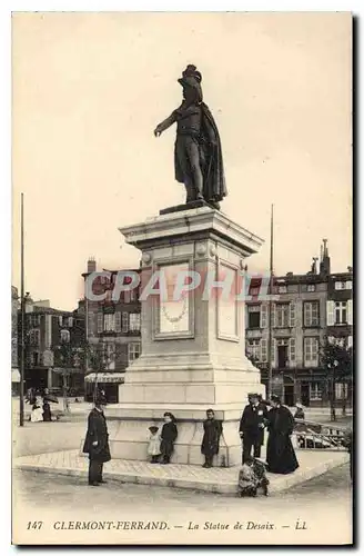 Ansichtskarte AK Clermont Ferrand la statue de Desaix