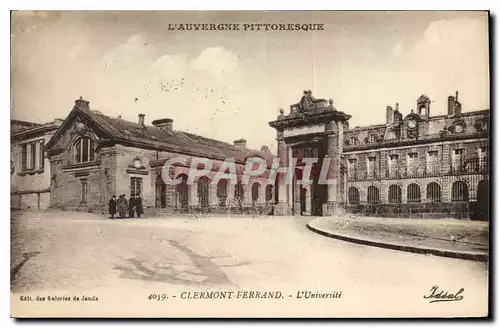 Cartes postales Clermont Ferrand l'Universite