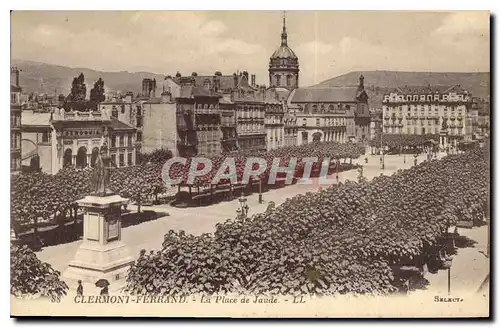 Cartes postales Clermont Ferrand la place de Jaude