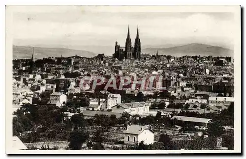 Cartes postales Clermont Ferrand Vue generale prise des Quatre Routes