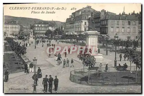 Cartes postales Clermont Ferrand P de D Place de Jaude