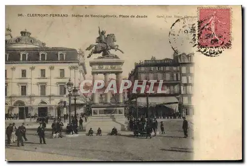 Cartes postales Clermont Ferrand Statue de Vereingetorix Place de Jaude