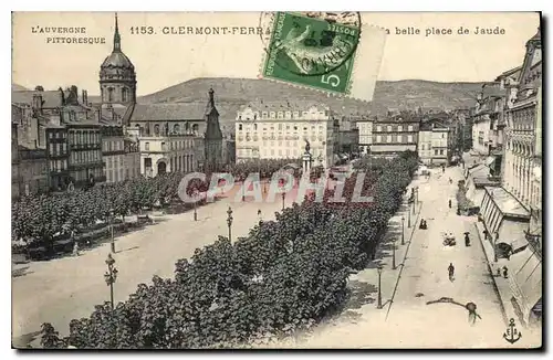 Cartes postales Clermont Ferrand La belle Place de Jaude