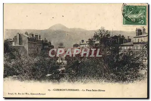 Cartes postales Clermont Ferrand La Place St Herem