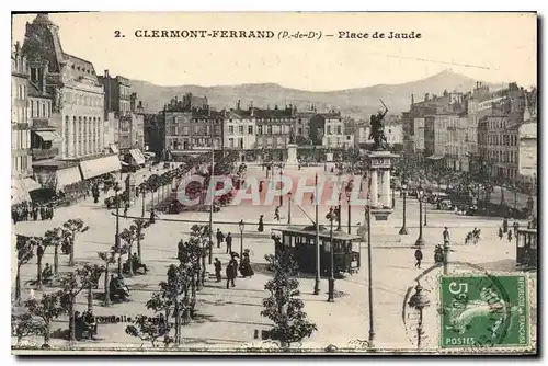 Cartes postales Clermont Ferrand P de D Place de Jaude