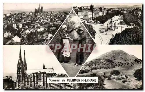 Cartes postales Souvenir de Clermont Ferrand Vue generale