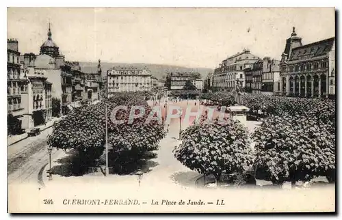 Cartes postales Clermont Ferrand La Place de Jaude