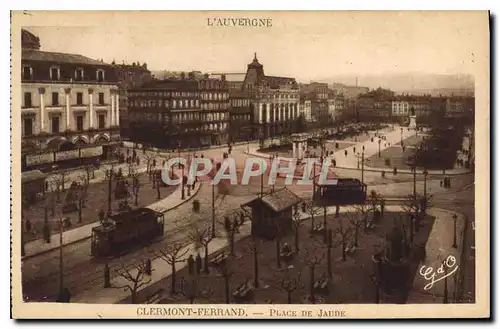 Cartes postales Clermont Ferrand Place de Jaude