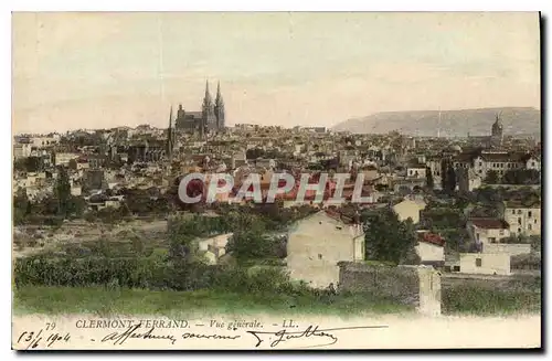 Cartes postales Clermont Ferrand Vue generale