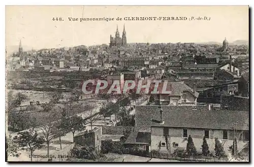 Cartes postales Vue Panoramique de Clermont Ferrand