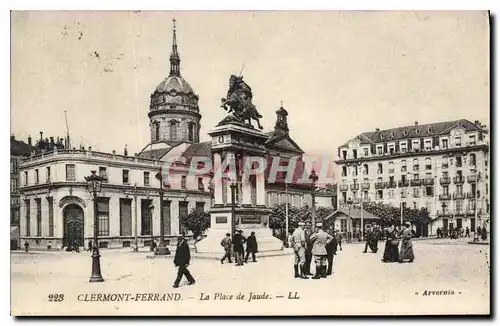 Cartes postales Clermont Ferrand La Place de Jaude