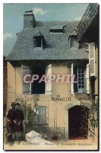 Cartes postales Lourdes Maison de Bernadette Soubirous