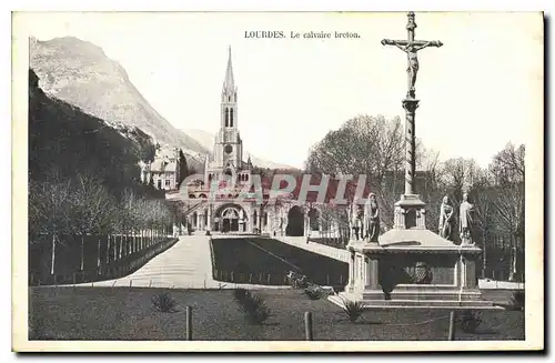 Cartes postales Lourdes Le Calvaire breton