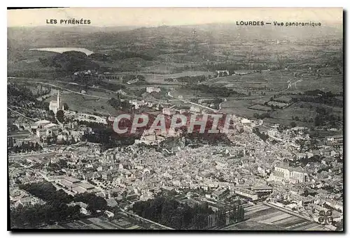 Ansichtskarte AK Les Pyrenees Lourdes Vue Panoramique