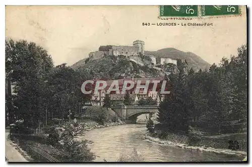 Cartes postales Lourdes Le Chateau Fort