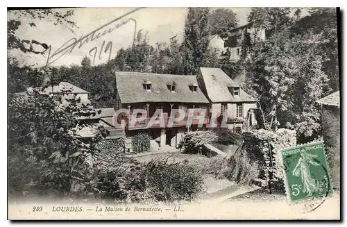 Cartes postales Lourdes La Maison de Bernadette