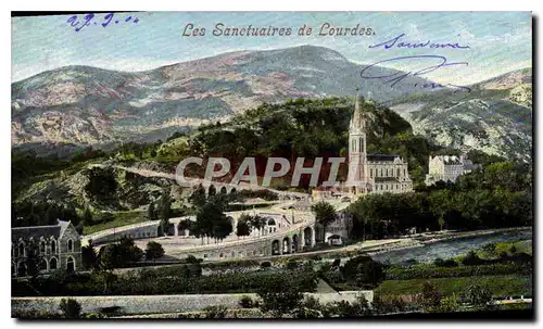 Cartes postales Les Sanctuaires de Lourdes