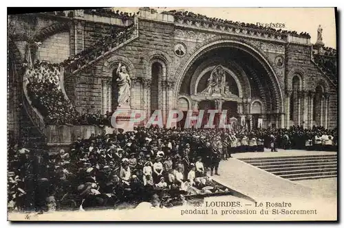 Cartes postales Lourdes Le Rosaire