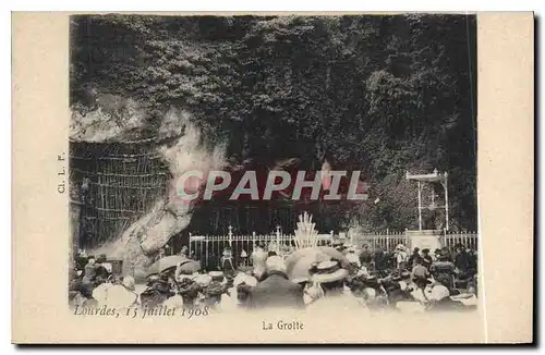 Cartes postales Lourdes La Grotte