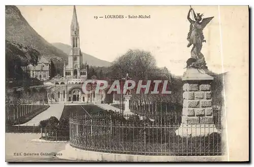 Cartes postales Lourdes St Michel