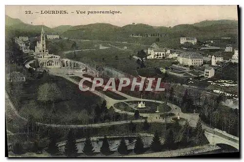 Cartes postales Lourdes Vue Panoramique