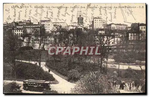 Ansichtskarte AK Lyon Jardin des Plantes Quartier du Bon Pasteur