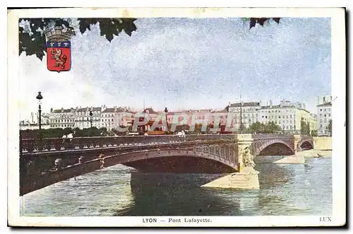 Cartes postales Lyon Pont Lafayette