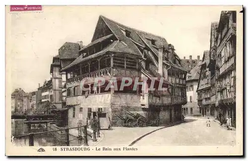 Cartes postales Strasbourg Le Bain aux Plantes