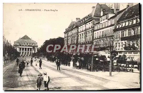 Cartes postales Strasbourg Place Broglie