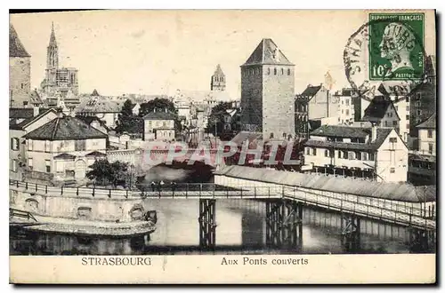 Cartes postales Strasbourg Aux Ponts couverts