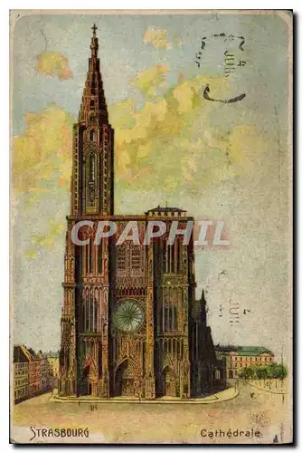 Cartes postales Strasbourg Cathedrale