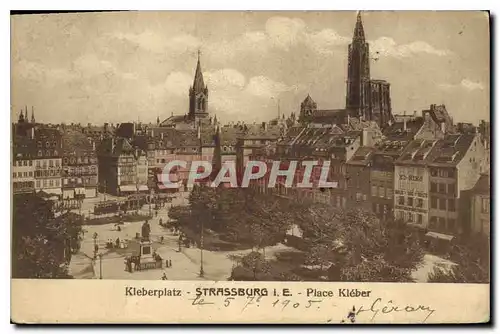 Cartes postales Kleberplatz Strassburg I E