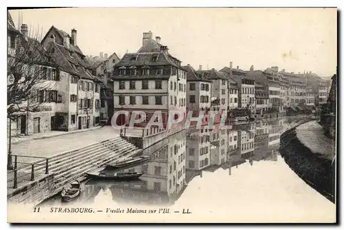 Ansichtskarte AK Strasbourg Vieilles Maisons sur l'Ill