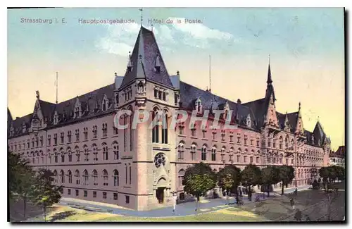 Cartes postales Strassburg hotel de la poste