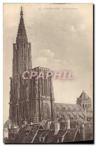 Cartes postales Strasbourg la cathedrale