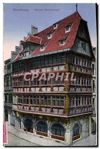 Cartes postales Strasbourg maison Kammerzell